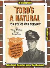METAL SIGN - 1950 Ford Police picture