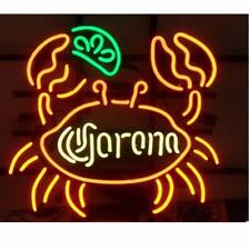Corona Big Crab Lime Neon Light Sign Beer Lamp Bar Artwork Wall Decor 17