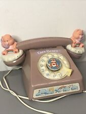 Vintage Care Bears Pink Rotary Phone 1983 American Greetings SOLD AS IS picture