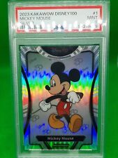 Mickey Mouse 2023 Kakawow Phantom Disney 100 Years of Wonder Silver Holo Psa 9 picture