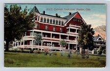 Boulder CO-Colorado, Colorado Sanitarium, Antique, Souvenir Vintage Postcard picture