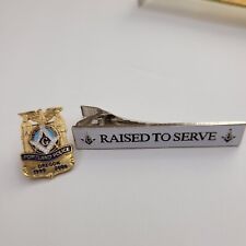 Masonic Order Freemasons Portland Oregon Police Badge Pin +Tie Bar  1999-2000  picture
