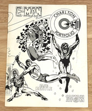 Charlton Portfolio CPL Special Double Issue 9/10 1974 Blue Beetle Captain Atom picture