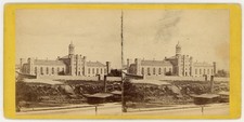MARYLAND STEREOVIEW - Baltimore - City Prison - E & HT Anthony 1860s  picture