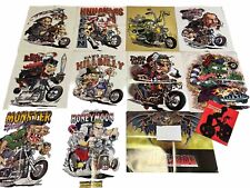 Bulk Lot 11x Live To Ride Harley Davidson Theme Centrefolds & Biker Babes Magazi picture