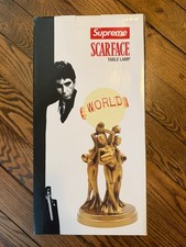Supreme  x Scarface Table Lamp The World Is Yours Authentic picture