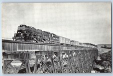 c1940 Cumberland Maryland Vintage Postcard Locomotive Mallet Salisbury Viaduct picture