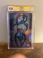Zirty Girlz #2 9.8 Signed By Nathan Szerdy “Aalya” Foil Edition C picture