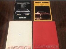 NOS 1983 Chevrolet Corvette  Sales Brochure Catalog 58 PAGE Poster & 2 Brochures picture