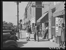 Wendell North Carolina 1939 Black Workers Waiting Tobacco Warehouse Factory picture