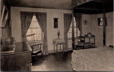 Longfellow's Old Home Portland Maine The Poet's Sleeping Room Postcard picture