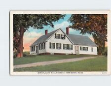 Postcard Birthplace of Madam Nordica Farmington Maine USA picture