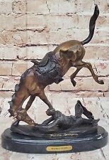WICKED PONY by Frederic Remington Western Bronze Metal Statue Sculpture Cowboy picture
