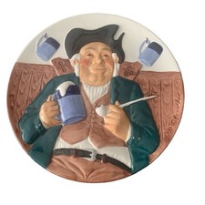 Vintage Davenport Pottery Toby Fillpot by Wilfred Blanford Limited Edition Plate picture