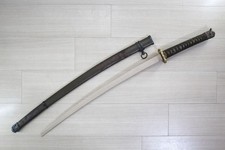 WWII Japanese Army Type 98 Gunto Sword Koshirae Wood Tsunagi Iron Saya  N143 picture