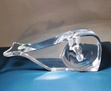 Midcentury Herb Ritts Astrolite Whale Figural Lucite Pen Holder Desk Acrylic picture