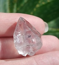 6g Natural Herkimer ENHYDRO Diamond Moving Bubble Enhydrocarbon Crystal  picture