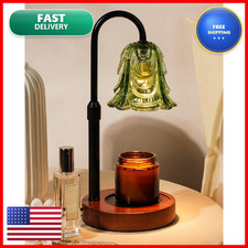 Funistree Small Candle Warmer Lamp Timer Adjustable Green Lamp Warmer For Jar picture