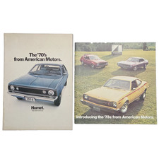American Motors Dealer Brochure Lot 1970 1973 Original Javelin Hornet AMX AMC picture