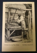 1920s Penn School St. Helena Island SC Photogravure Postcard African American  picture
