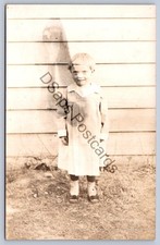 K64/ Interesting RPPC Postcard c1910 Cute Child Haunted Ghost Exposure 201 picture