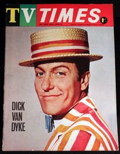 Dick Van Dyke 1965 Mary Poppins Disney Cover TV Times Schedule Australia NSW picture