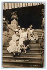 c1910's Billy Sunday Family Home Mount Hood Winona Lake IN RPPC Photo Postcard picture