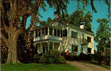 Vintage Postcard Evergreen Farms Estate Cazenovia New York picture