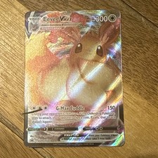 Pokémon Eevee VMAX SWSH087 TCG Promo Card Holo Unsealed picture