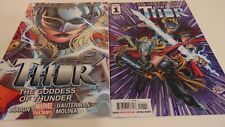 JANE FOSTER & THE MIGHTY THOR #1 (2022) + THE GODDESS OF THUNDER TPB LOT picture