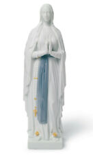 LLADRO OUR LADY OF LOURDES FIGURINE #8346 BRAND NIB FLOWER RELIGIOUS SAVE$$ F/SH picture