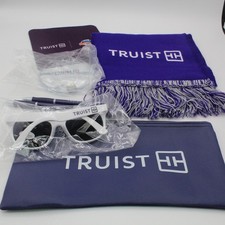 NEW Truist Bank Cricket Celebration Bowl Promo Bundle Purple Scarf Mouse Pad picture