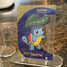 Topps 1999 Pokémon TV Animation Edition Insert PC-4 #07 Squirtle Card picture