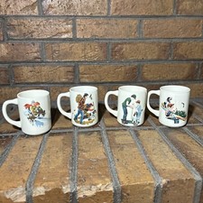 VTG ✅ Four Seasons Boys Dog - Sledding Hunting Fishing Baseball Mugs Made In USA picture