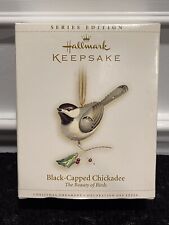 Hallmark Keepsake Black Capped Chickadee Beauty Of Birds Ornament 2006 New picture