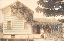 Montague Michigan RPPC Residence Scene 1908 picture