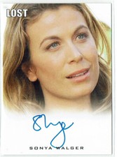 Lost Archives 2010 Auto Autograph Card Sonya Walger as Penny Widmore picture