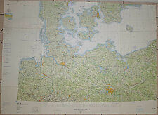 USAF PILOTAGE CHART - MAP - 1968 - BERLIN - GERMANY - SWEDEN - DENMARK - POLAND picture