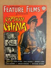 Feature Films: CAPTAIN CHINA #1 1950 LON CHANEY JR HORROR ICON WONDER WOMAN PSA picture