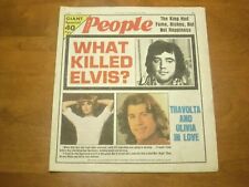 1977 SEPTEMBER 18 MODERN PEOPLE NEWSPAPER - WHAT KILLED ELVIS PRESLEY? - NP 4757 picture
