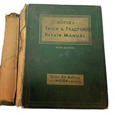 1953 Motor's Truck & Tractor Repair Manual Sixth Edition Vintage Shop Guide picture