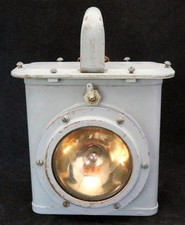VTG WW11 Era U.S. Navy Battle Lantern Type-J-IS Delta Electric Model 9-S-5311-L picture
