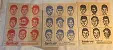 Vtg 1964 Chicago Cubs Transfer-ette Iron-on Transfers 3 Sheets Many HOF Players picture