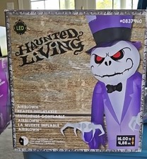 VERY RARE 16-ft Colossal Reaper Airblown Halloween Inflatable Haunted Living picture