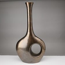 Stunning Tall Bronze Carolyn Kinder 2008 Vase centerpiece 21 in picture