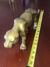 VINTAGE SOLID BRASS TIGER 1970’S picture