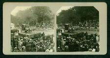 a703, HK White Stereoview, # -, Hudson+Fulton Parade, Washington's Coach, 1909 picture