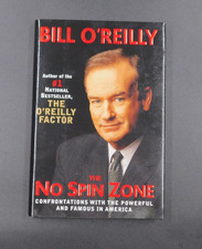 Bill O'Reilly Signed Autographed The No Spin Zone Hard Cover Book JSA COA picture