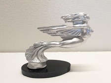 Vintage Flying Goddess Hood Ornament Eric Thorsen Gallery Bigfork Montana picture