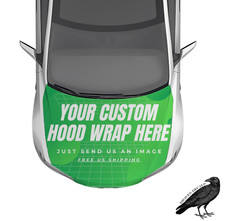 Custom Hood Wrap Weatherproof 3M 5YR Vinyl Car Decal 50